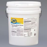 Zep Professional R08535 Heavy Duty Alkaline Cleaner, Slight/Butyl Fragrance, Clear/Blue-Green (Pail of 5 Gallons)