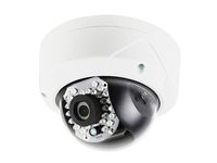 Monoprice 2.1MP Dome IP Security PoE Camera Vandal Proof - White with a 2.8mm Fixed Lens, IR LED up to 70ft and IP66 Waterproof Rating