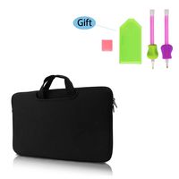 15.9x11.6 inch Nylon Fabric Sleeve Case Cover Hand-held Shockproof Sponge Bag Compatible Diamond Painting Light Pad Board Light Box Tablet A4 5D Diamond Painting Kit Light Box Case