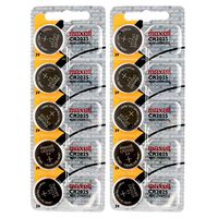 2X 5pc Maxell 3V Lithium Coin Cell Battery CR2025 Replaces DL2025 Fast USA Ship