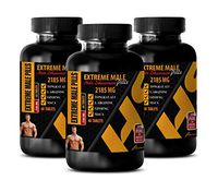 Testosterone Booster Testosterone Booster - Extreme Male Enhancement Pills - tongkat ali and Muira puama - 3 Bottles 180 Tablets