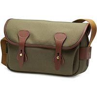 Billingham S3 Shoulder Bag (Sage FibreNyte/Chocolate Leather)