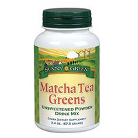 Sunny Green Matcha Tea Greens, 2.4-Ounce