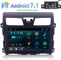 10.1 Inch Big Digital Touch Screen Car Stereo for Nissan Altima(2014-2016) with Android 7.1 OS GPS Navigator Head Unit Support Bluetooth GPS FM/AM Radio SWC WiFi AUX Cam-in + Free Backup Camera