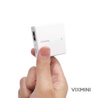 VIXMINI, Nano Travel Router, OpenWrt Pre-Installed, Repeater Bridge, AP, Extender, 300Mbps, One Ethernet Port