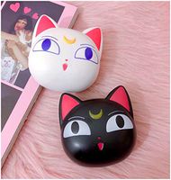 Featuring Sailor Moon 2 Contact Lenses Case Kit Container Carry on with Mirror Cute Luna