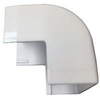 Outside Corner for Large (LG1) Raceway - 1 Piece - Color: White