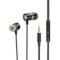 lazinem 3.5mm Wired with Microphone in- Ear Earphones Earbuds Headphones