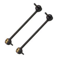 Both (2) Brand New Front Stabilizer Sway Bar End Link For - 2011-14 Chrysler 200 - [2009-10 Chrysler Sebring] - 2009-14 Avenger - 2009-12 Caliber - [2007-17 Jeep Compass (MK)] - 2007-17 Patriot