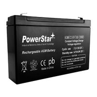 6V 7Ah Replacement for MK ES7-6 Wheelchair Battery