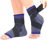 Plantar Fasciitis Compression Sock (1 Pair), Sport Ankle Brace & Achilles Tendon Sleeve with Arch Support &,Foot Care for Eases Swelling,Pain Relief Heel Spurs