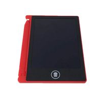 sandinged Portable Practical Reusable LCD Writing Drawing Tablet Board Tablets (Red)