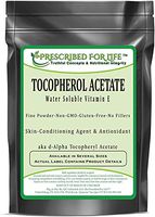 Tocopherol Acetate - Water Soluble Vitamin E Alpha - 700 IU/gm Powder, 12 oz (340 g)