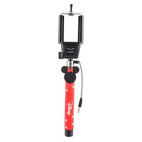 Disney Minnie Mouse Selfie Stick with Aux-in Wired Shutter Release