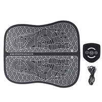 TMISHION Foot Massager Shiatsu Foot Massage Cushion EMS Physiotherapy Technology Foot Massager is Suitable for Relaxing Legs at Home and Office(Charging Model)