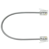 6 Inch Telephone Cord Short RJ11 6P4C Male to Male