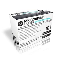 Microbiome Plus Gastrointestinal Probiotics L Reuteri NCIMB 30242 and Prebiotics scFOS, GI Digestive Supplements, Allergy Safe, Gluten-Free Probiotic Supplement for Men and Women (1 Month Supply)