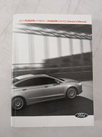 2014 Ford Fusion Hybrid Owner's Manual Guide Book