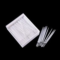 Fiesta HOT 300pcs Plastic 2 Way Toothpicks Teeth Cleaner Oral Care Bar Tableware Decorative