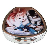 Playful Kittens Pocket/Purse/Travel Pill Box