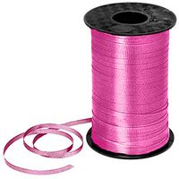 PMU Curling Ribbon 3/16" Inch X 500 Yards Hot Pink (1/Pkg) Pkg/6