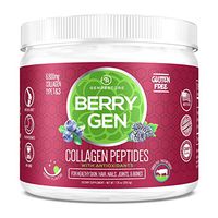 Berry Gen Restore Dual Action Collagen & Antioxidants, Grass-Fed Collagen Peptides, Great Tasting, Easy to Mix Powder. Colageno Hidrolizado Colageina (Berry Gen Restore, Two)