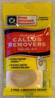 GNP Callus Removers (6 Pads - 4 Patches)