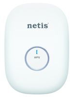 Netis E1+ 300Mbps Wireless N Range Extender, Travel Router, Wi-Fi Repeater, White (E1+ White)