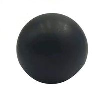 Yoga Ball63Mm TPE Lacrosse Ball Trigger Point Massage Ball Release Body Massage Yoga Ball Training Fascia Hockey Ball,Black
