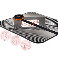 DONGBALA Electric Foot Massager Mat, EMS Foot Massage Cushion Feet Acupoint Massager USB Rechargeable Foldable Improve Blood Circulation Suitable for Office Workers Student Elderly