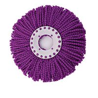 Microfiber Replacement Spin Mop Head Refill Replacement Mop Micro Head Refill for Magic 360 / Deluxe / Hurricane 3 pack