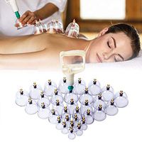 Vacuum Cupping Set 32 Cups, Suction Therapy, Body Massager, Deep Tissue Muscle Relaxer, Health Massage Therapy