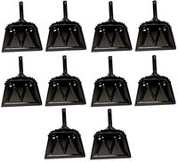 Impact Products 4212-90 12" Black Metal HD Dust Pan - Quantity 10