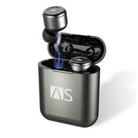 AS X3T True Wireless Earbuds Full Touch Control Wireless Earbuds (Black)