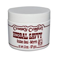 Country Comfort Herbal Savvy Goldenseal Myrrh Supplement, 2 Ounce