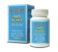 Inner Balance Qing Kai Ling Herbal Supplement Helps for Promote The Body's Natural Balance & Bell Being, Cold Fever Sore Throat Bronchitis Body Heat Detox 500mg 60 Tablets Made in USA