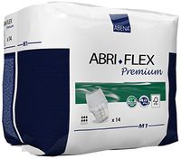 Abena Abri-Flex Premium Protective Underwear, M1, 84 Count (6 Packs of 14)