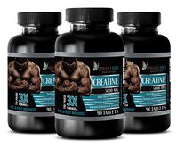Muscle gain Pills - CREATINE TRI-Phase - 3X Formula - PRE & Post Workout - creatine monohydrate - 3 Bottles (270 Tablets)