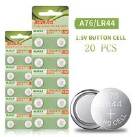 20 Pack LR44 AG13 A76 Button Cell Coin Battery