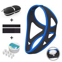 Chin Strap for Cpap Users [ Breathable Holes Version] - Stop Snoring Solution - Anti Snoring Device - Suitable for Men and Women- Fully Adjustable - Attached Nasal Dilator[Improve Nose Breathing]