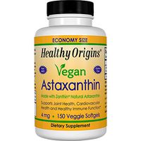 Healthy Origins Astaxanthin Supplement, 4 mg, 150 Count