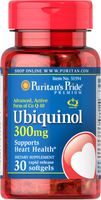 Puritans Pride Ubiquinol Softgels, 300 Mg, 30 Count