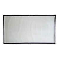 wumedy HD Projector Screen,Portable Folding Anti-Crease Indoor Outdoor Projector Movies Screen for Home,Screen Size 60inch,72inch,84inch,92inch Projection Screens