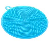 1PCS Silicone sponge dish Mini Dish Washing rush Sponge Fruit Vegetable Scrubber Pot Pan Brush Non Stick Oil sponge For Kitchen