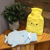Wenje Water Injection Hot Water Bottles Winter Warm Hands Feet Belly Women Uterus Water-Filled Type Hot Water Bag Bottle 2000ml