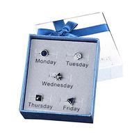 Earrings Set for a Week Also Nice Holiday Gifts for Friends