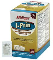 Medique I-Prin, Tablets, Anti-Inflammatory, Pain Reliever, Fever Reducer, 500 Per Pack, 2 Per Packet