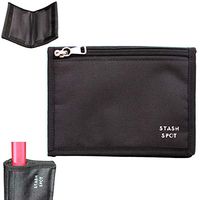 Smell Proof Luggage Bag by Stash Spot – Wrap-Around Pouch Design & Built-in Single Zipper Lock w/Refreshable Carbon, Safe Secure Odor Proof Water Resistant Large Case Container (8”x6”x6”)