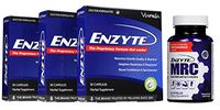 Enzyte® + Enzyte MRC® | Natural Male Enhancement and Testosterone Support Supplements (3 Months Enzyte® + 1 Month Enzyte MRC®)