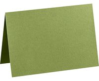 A7 Folded Notecards (5 1/8 x 7) - Avocado Green (1000 Qty.)